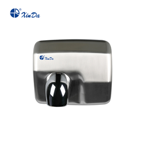 XinDa GSQ250 Silver Factory تضمین کیفیت مستقیم خشک کن دست خشک کن برقی استیل ضد زنگ دست خشک کن دستی