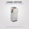دست خشک کن XinDa GSQ80 White برای توالت های خانگی القایی تجاری حمام، خشک کن دست