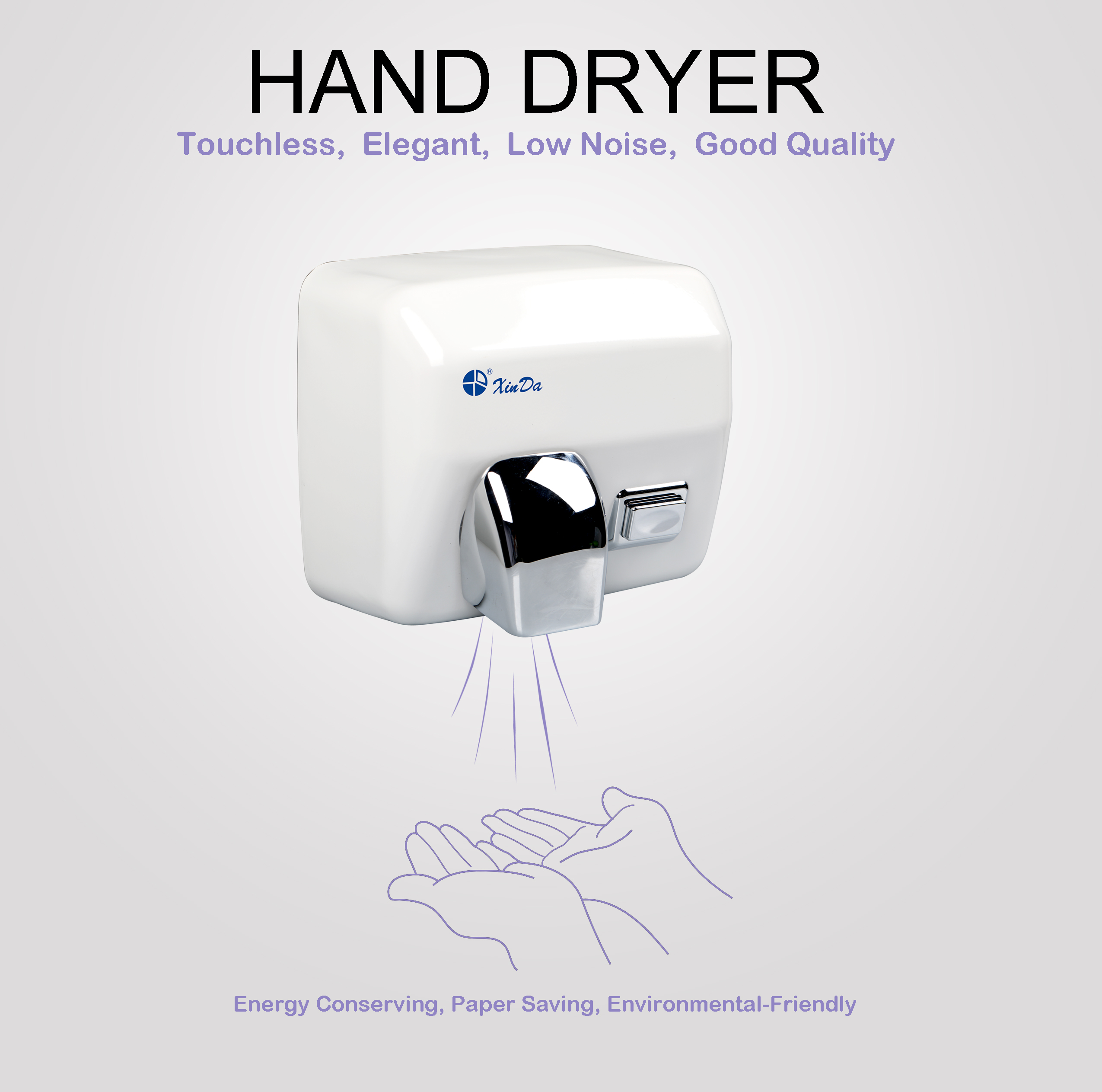 کارایی و بهداشت: بررسی مزایای دست خشک کن های دیواری خودکار